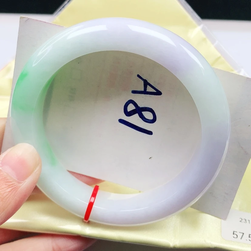 【闪购商品】翡翠手镯未镶嵌57.5圈