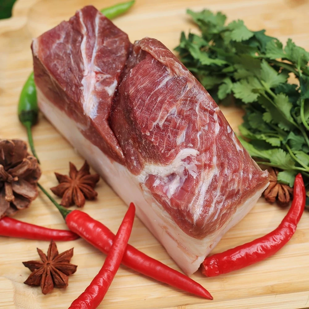 （顺丰冷链）土黑猪新鲜现杀 后腿肉