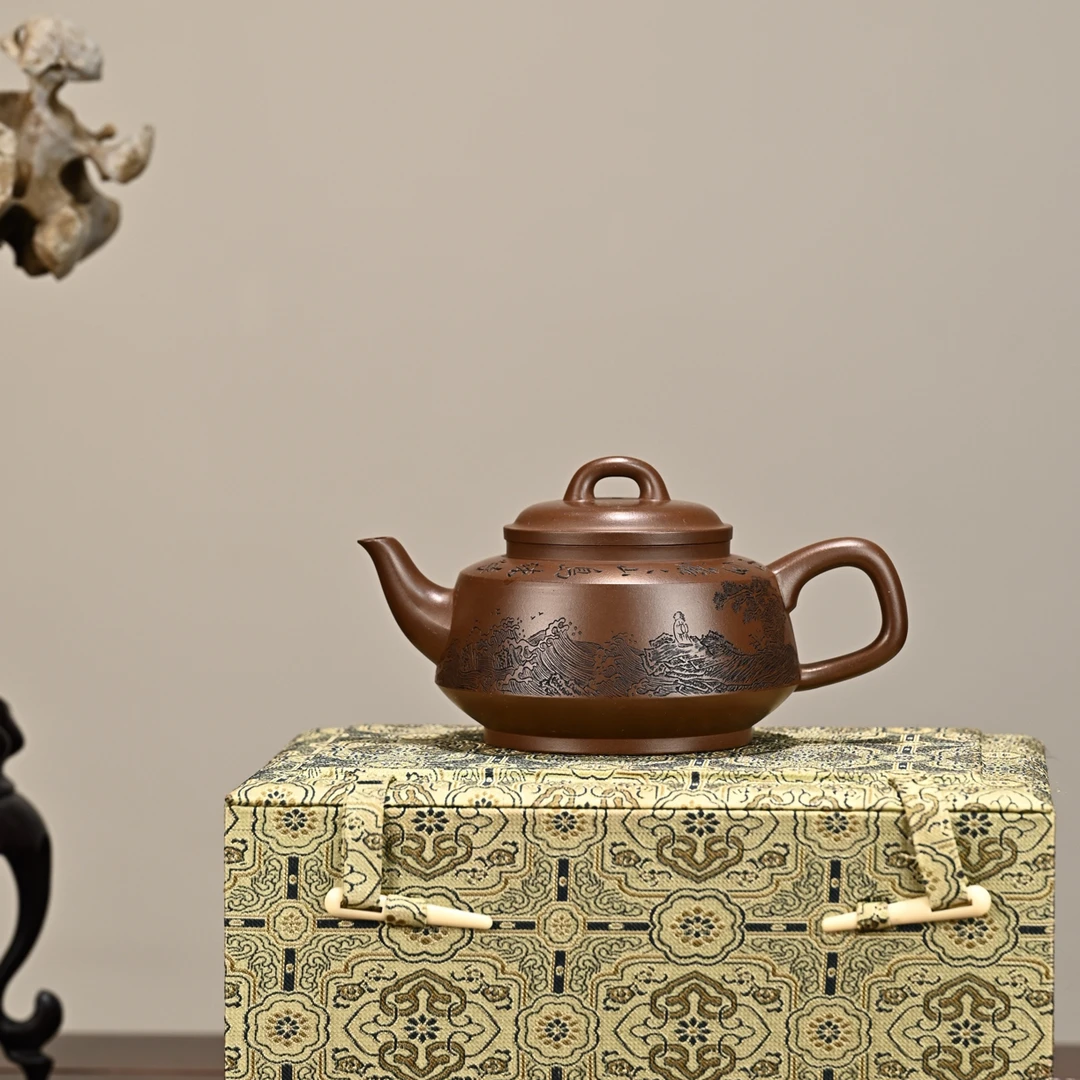 秦玉·全手工 紫砂壶正高工许学芳作品