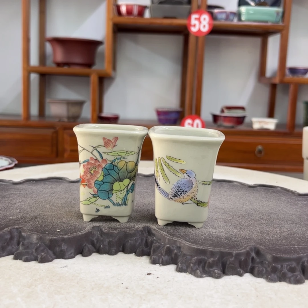 紫砂花盆瑕疵7-5-2。。。