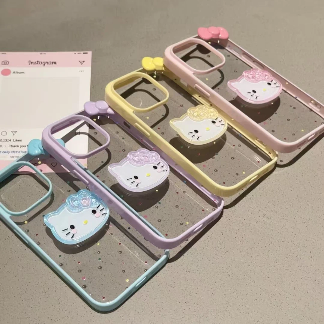 奥菲顿多巴胺蝴蝶结KT适用苹果17/16手机壳15亚克力二合一14/1312