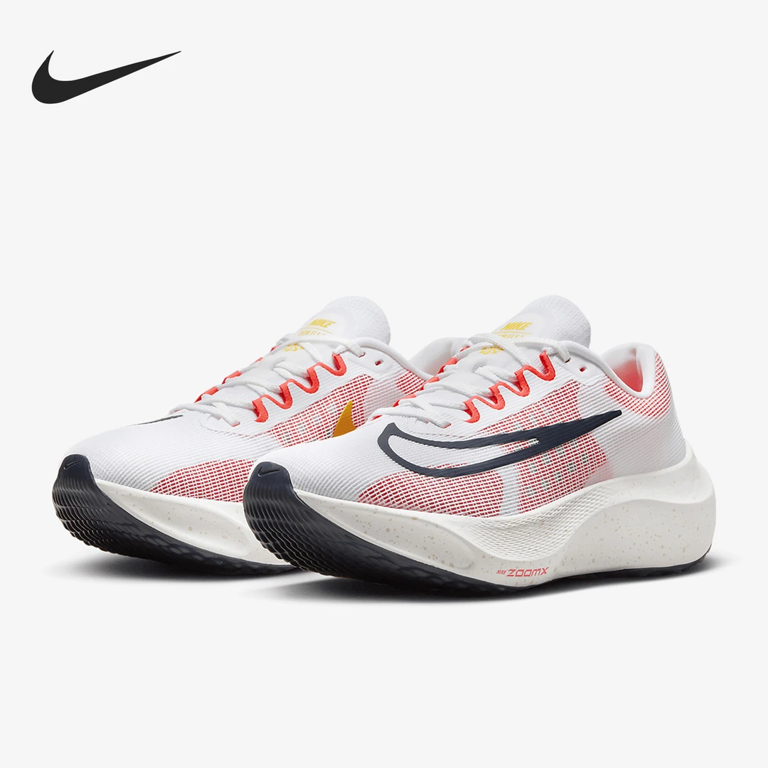 Nike/耐克正品Zoom Fly 5 男子中底轻盈运动跑步鞋DM8968-100