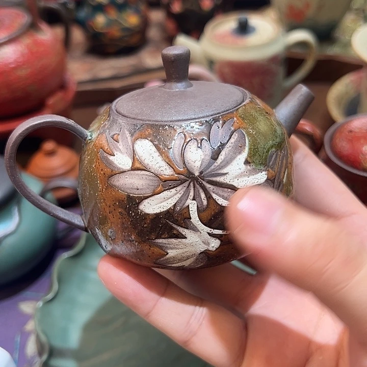 平***静瓷器仙境复古茶器美