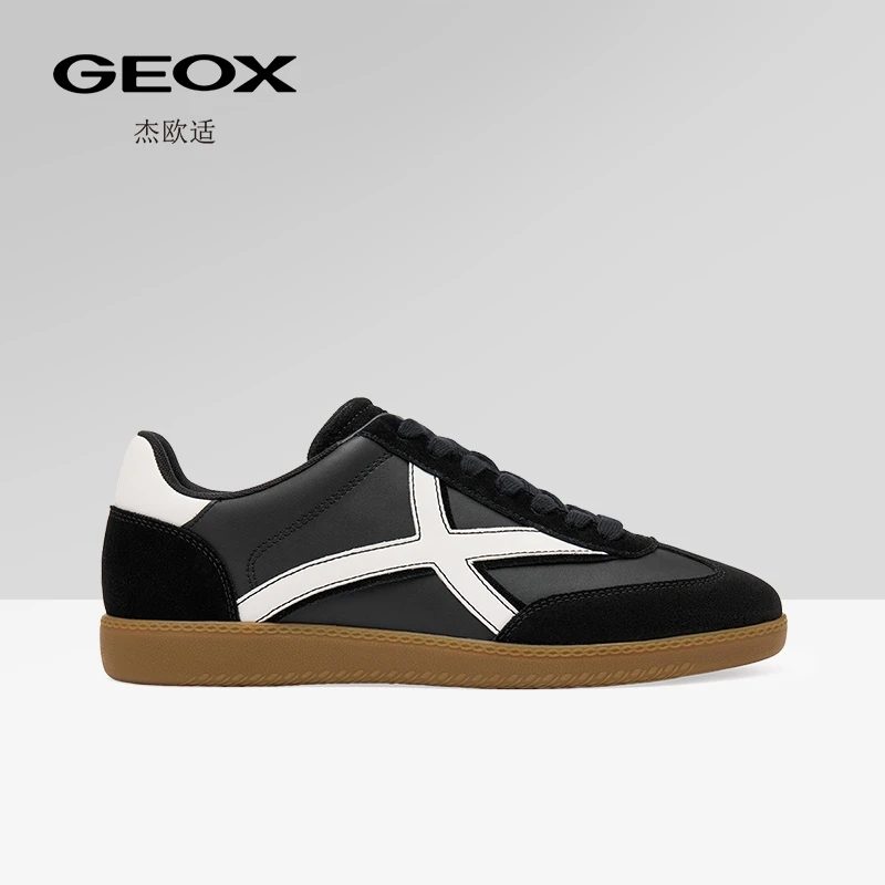 GEOX/杰欧适鞋子男款爆款2025新款休闲板鞋运动复古德训男鞋