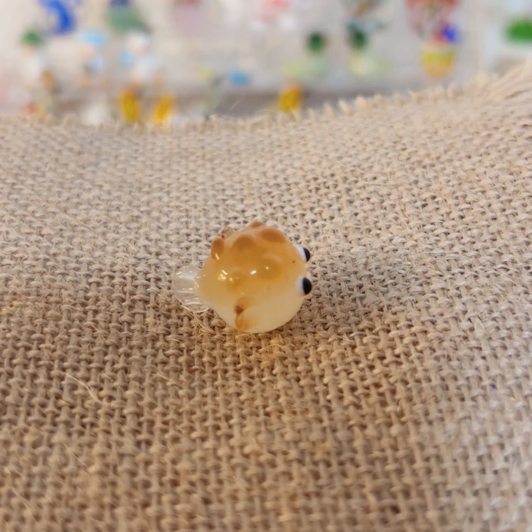 【闪购商品】琉璃手工艺品黄河豚