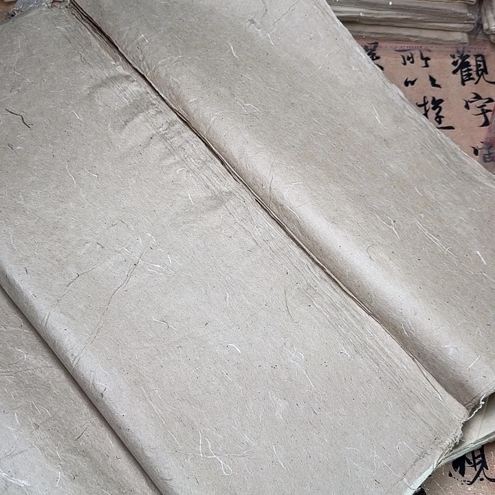 黎草灰+白皮纤维100张微瑕53×65cm