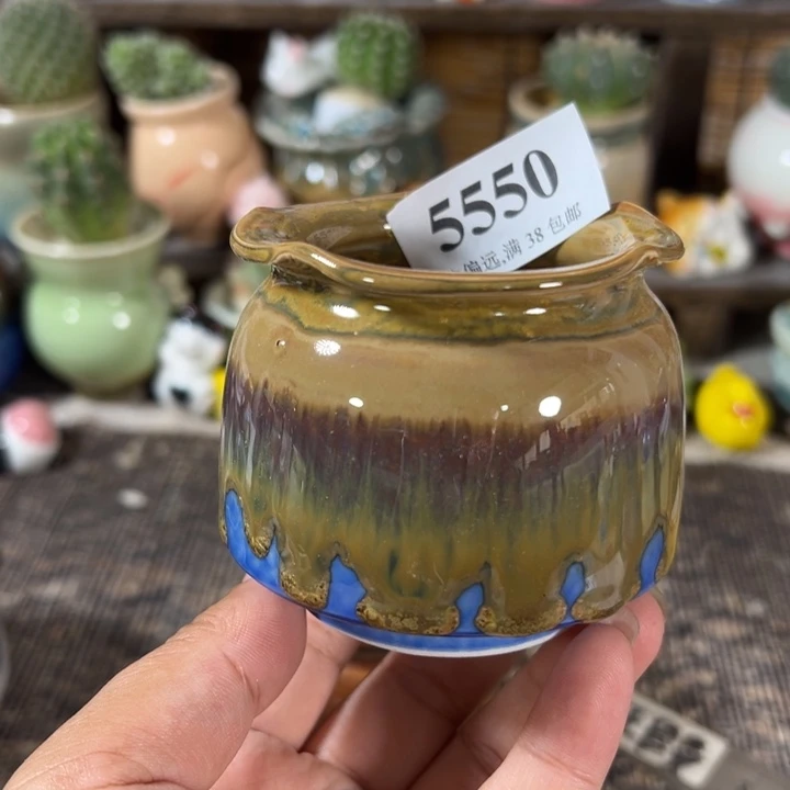口5 手工花盆满30包邮