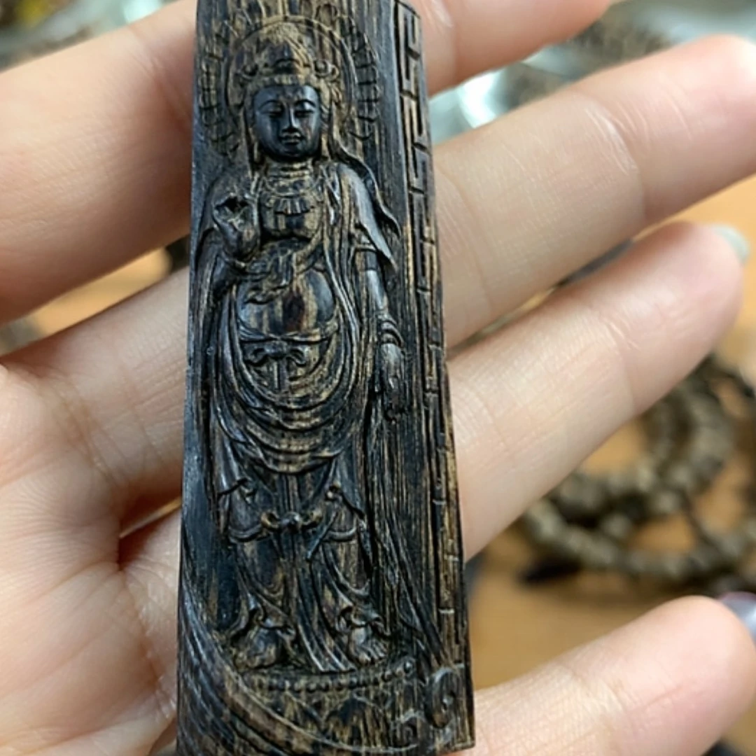 【闪购商品】沉香手串文莱黑棋渡母9克