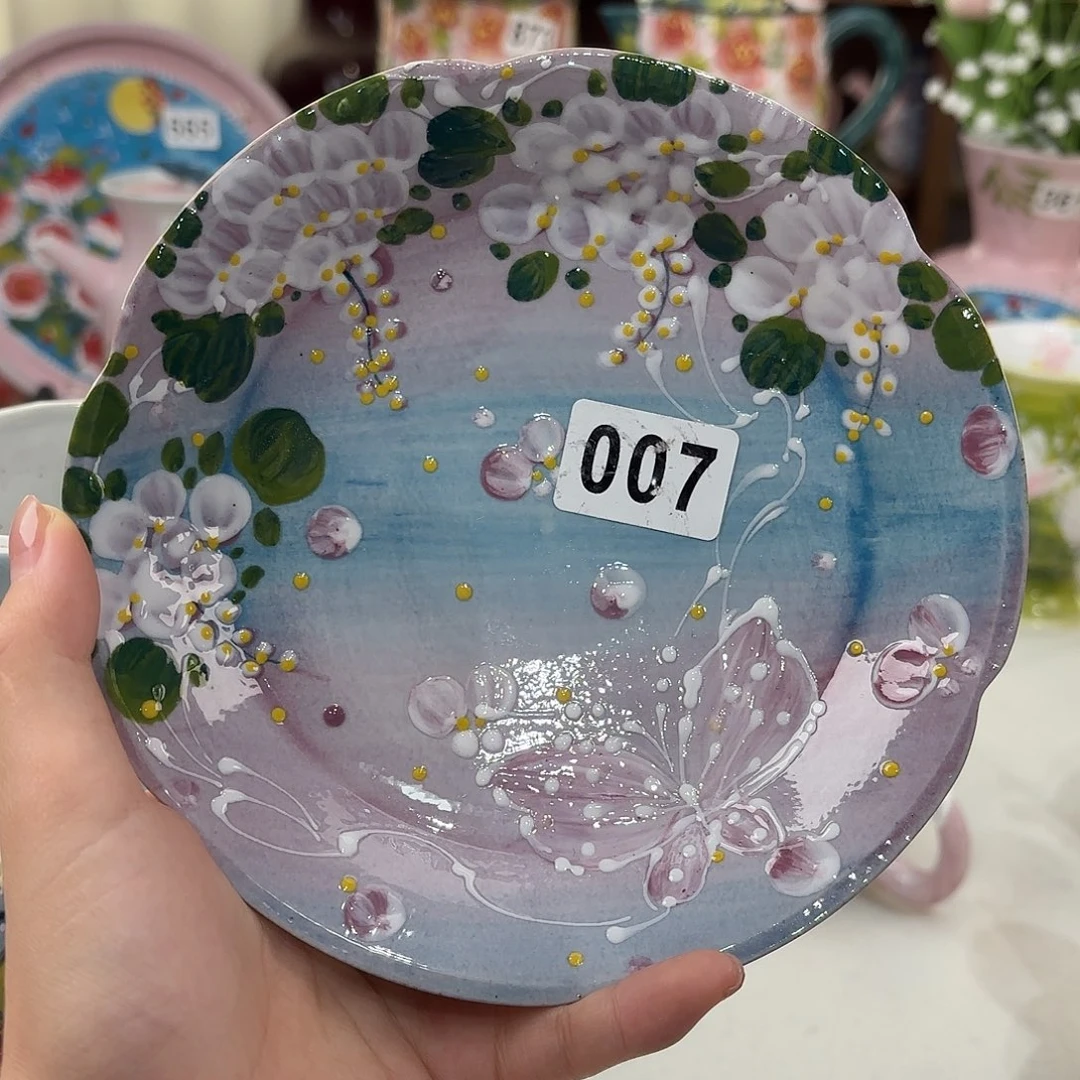 景德镇手绘高温釉下彩陶瓷茶具