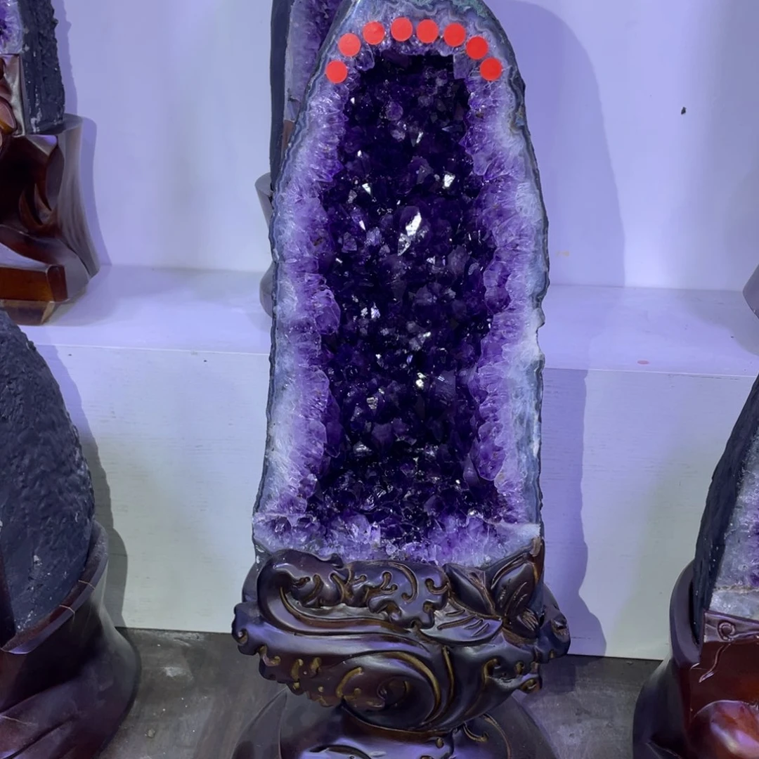未镶嵌大型摆件（非配饰）紫晶