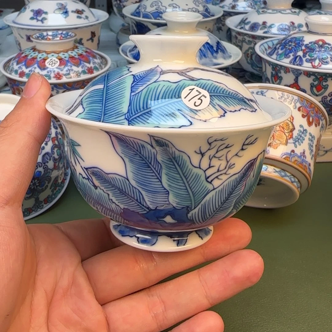 彦祖纯手工手绘茶具175