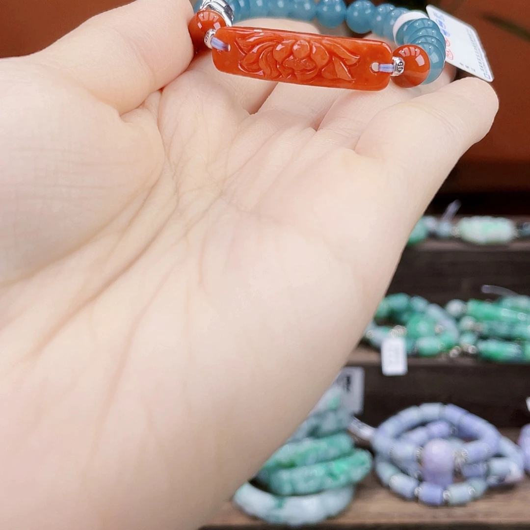 未镶嵌手链翡翠手链