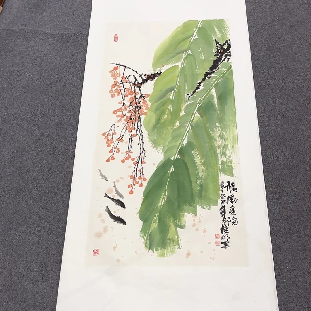 国画D国画作品单幅任发