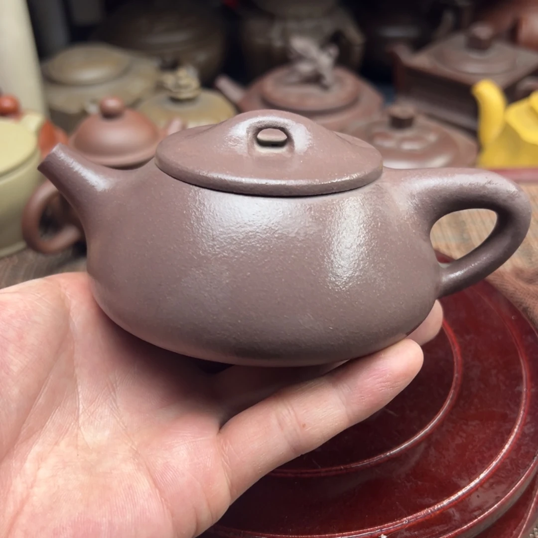 茶壶紫砂宜兴原矿紫砂壶200毫升容量