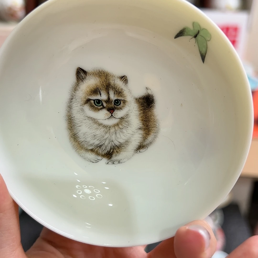 微瑕微瑕景德镇陶瓷黄