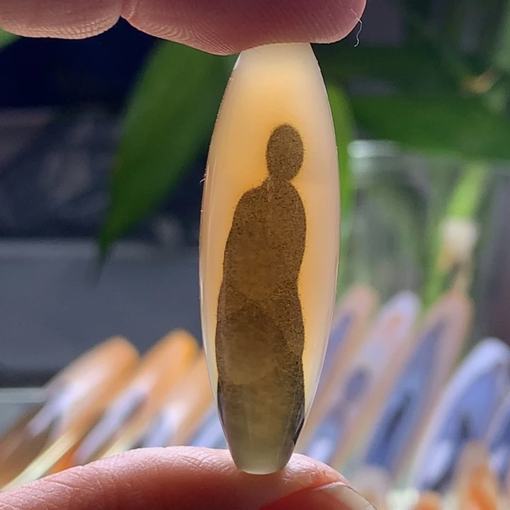 未镶嵌玛瑙/玉髓珠宝半成品10