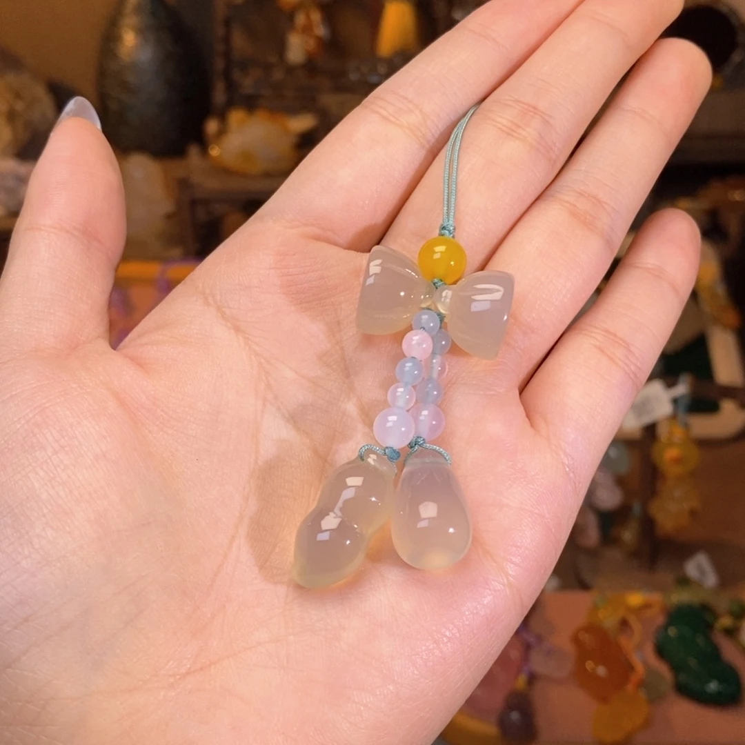 玛瑙/玉髓吊坠(赠链)未镶嵌挂件