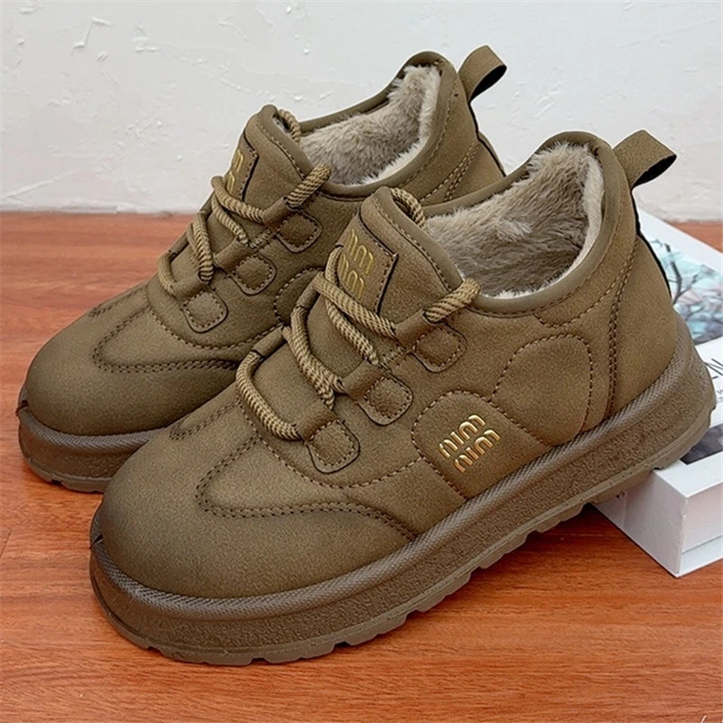 老北京布棉鞋休闲百搭小众设计女棉鞋冬季御寒保暖大头复古棉靴