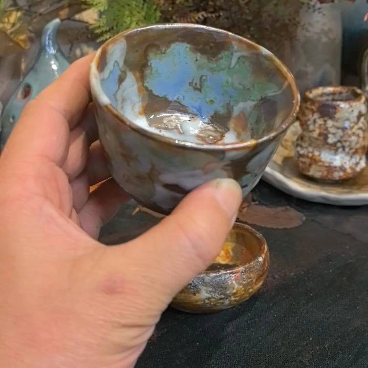 摆件陶手工高温原矿窑变特价福利