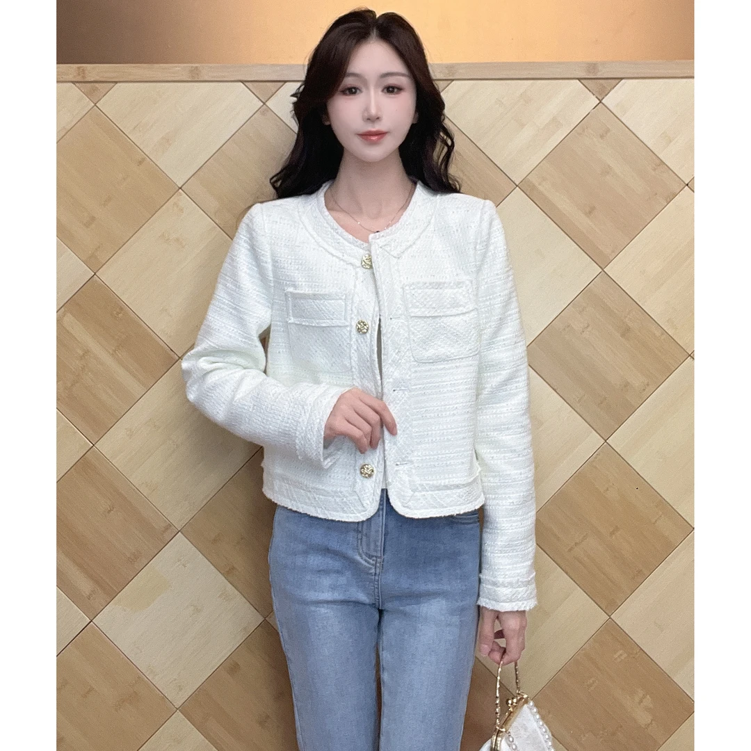 IEF/爱依服2025新款春季梭织小香风外套