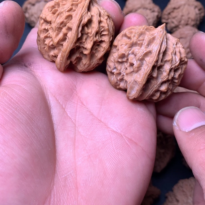 文玩核桃把件38苹果19