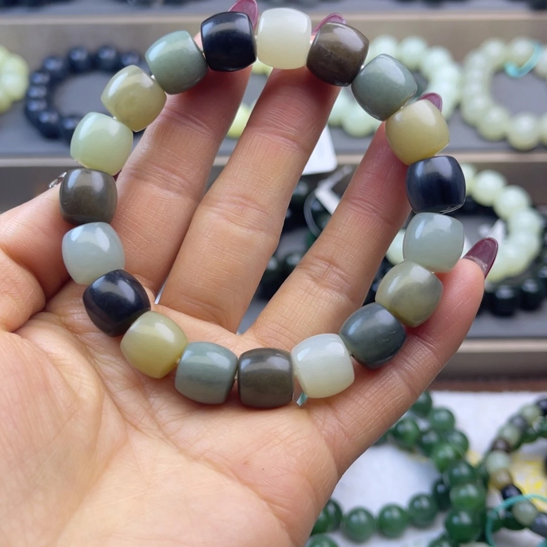 和田玉手链未镶嵌