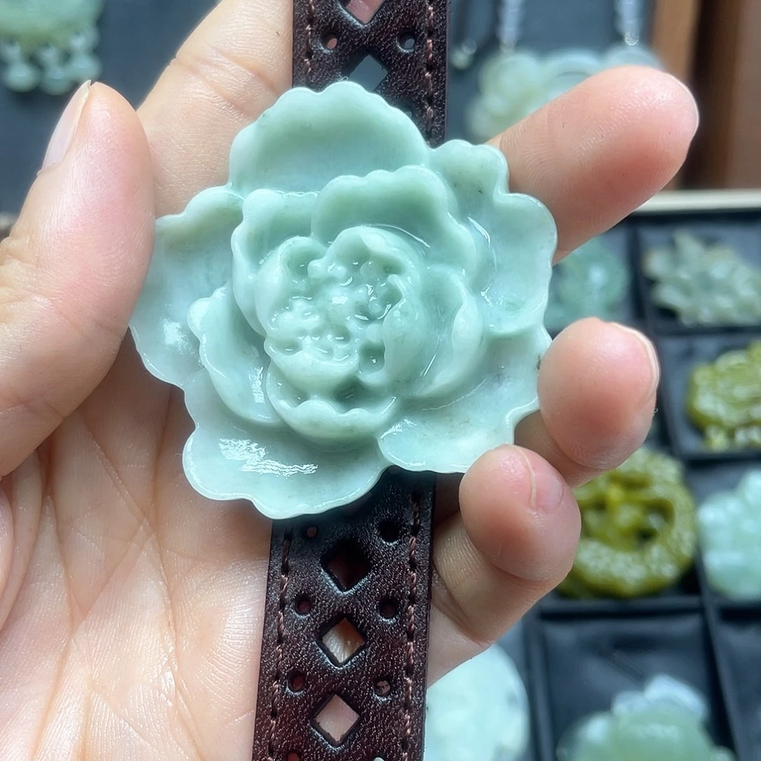 石英质玉合金颈饰糖*豆