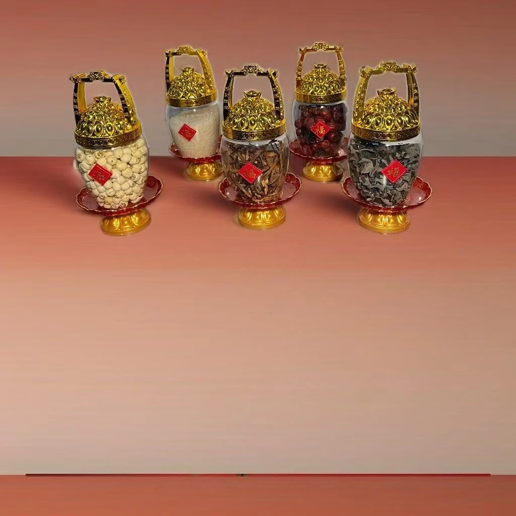 新款一桶金斋菜桶模具初一十五用高档家居装饰摆件