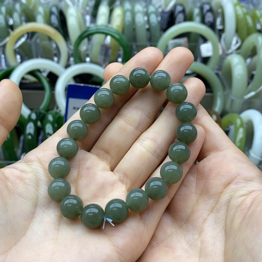 手串未镶嵌和田玉心*卡10