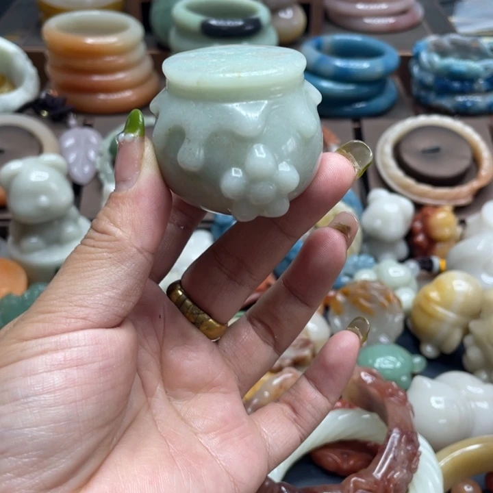 合金手链石英质玉