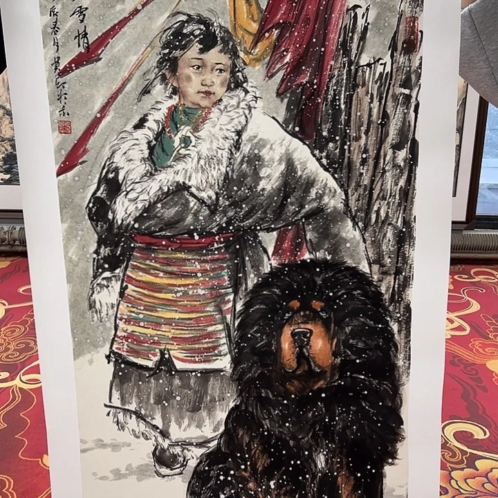 国画书画作品多次