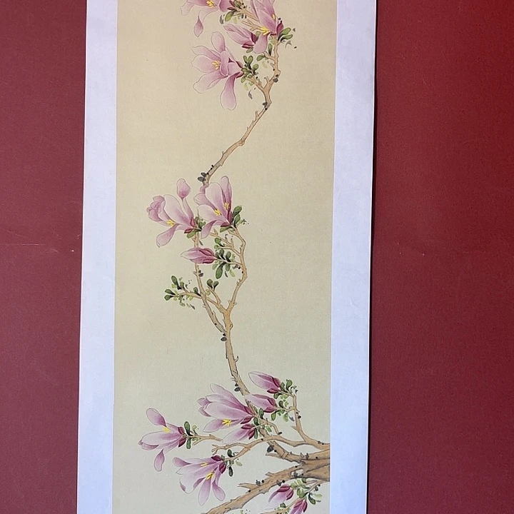国画听兰老师花鸟