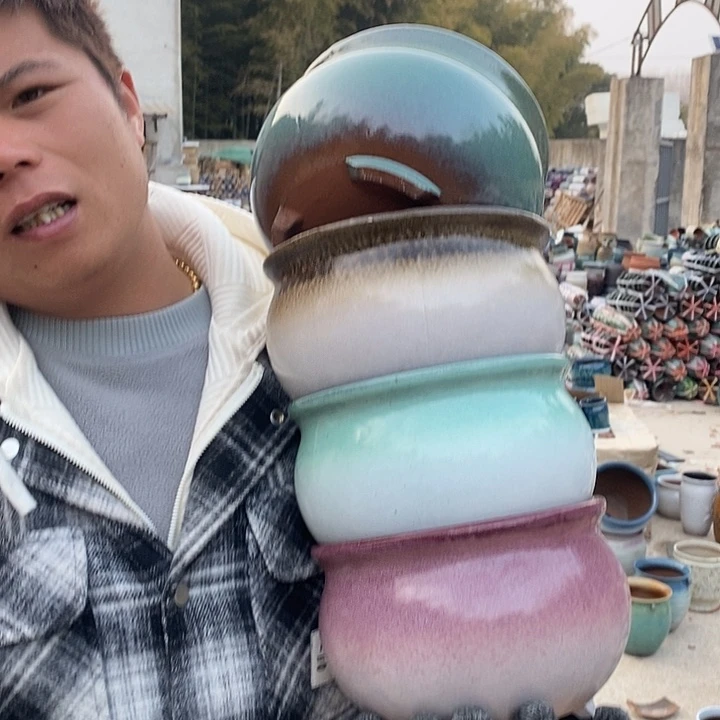 红陶正品高13口20