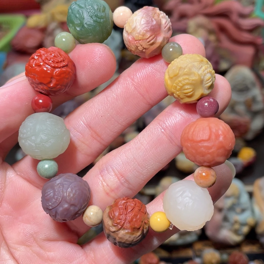 石英质玉未镶嵌手链