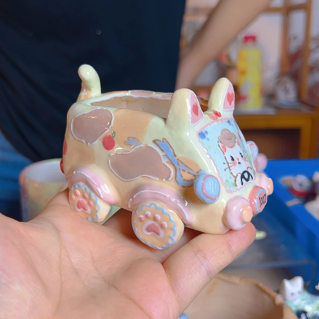 R****老梧家的手工多肉花盆
