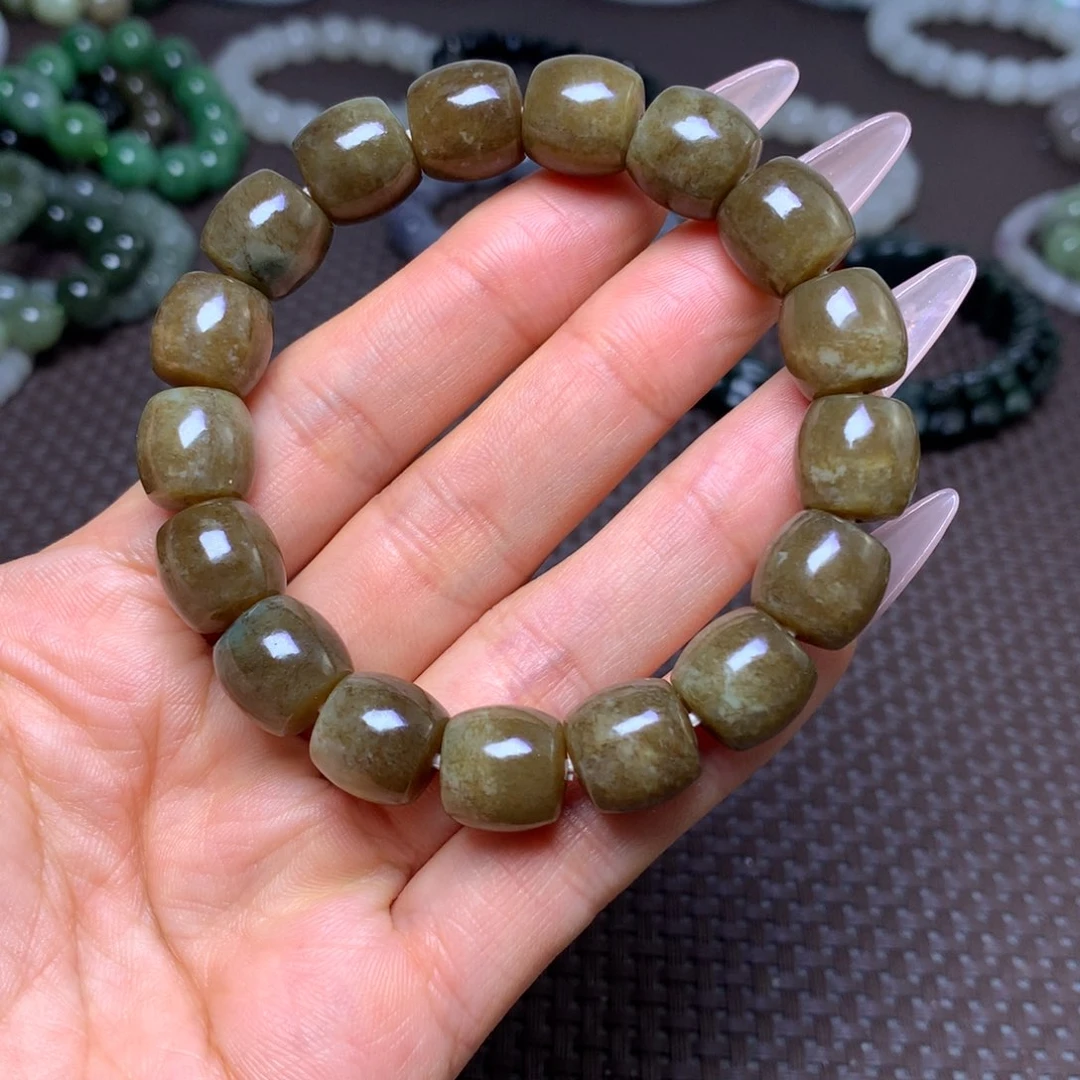 未镶嵌手串和田玉卡12