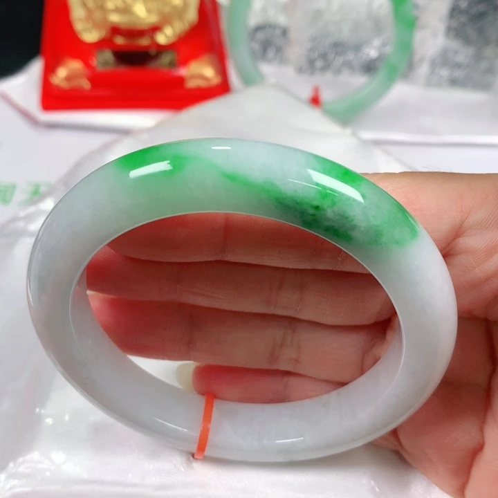 未镶嵌手镯翡翠  编号DH1224 正圈58