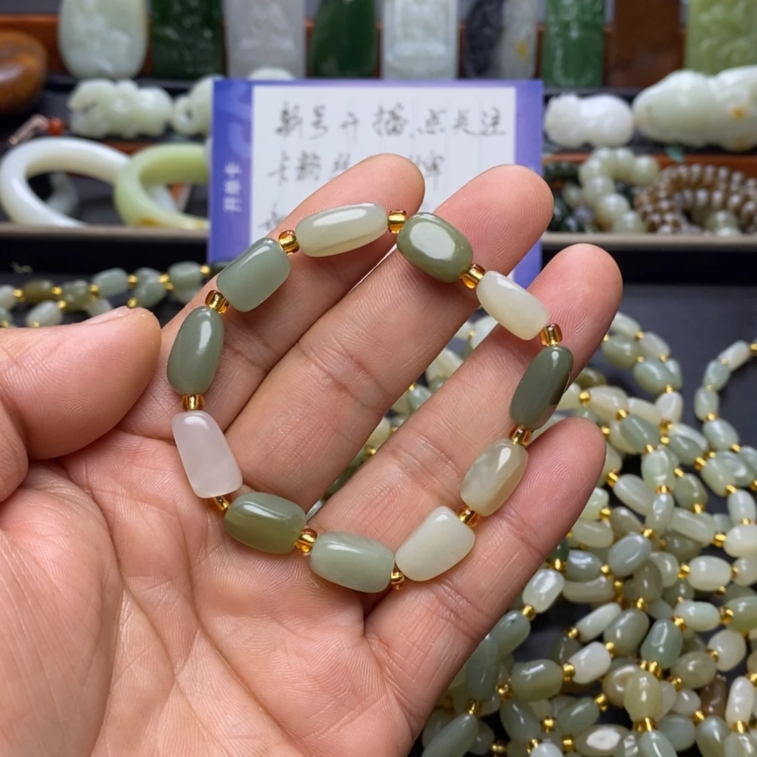 真***远和田玉（糖玉）未镶嵌颈饰