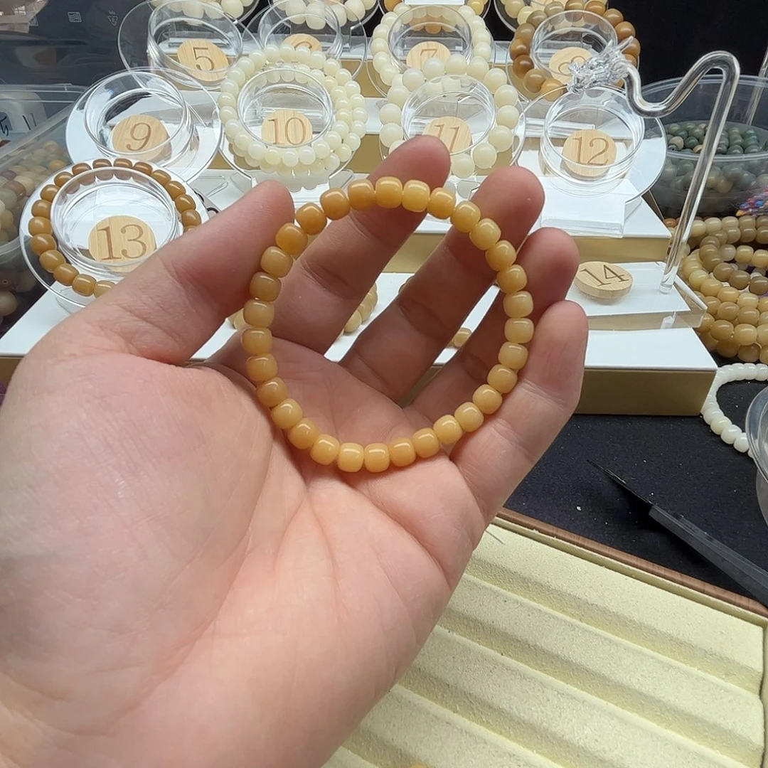 琪***车菩提根/象牙果吊坠7×6老料砂纸干磨单圈福利