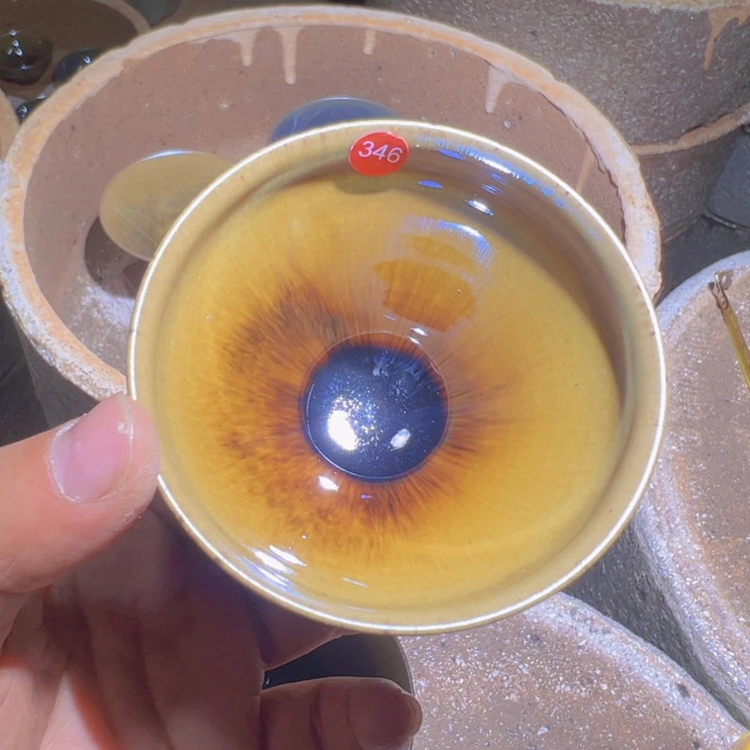 茶盏346 建窑建盏奇飞窑