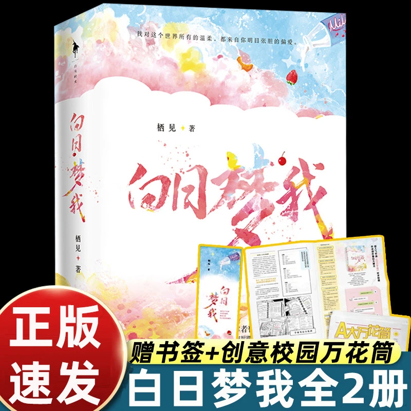 全2册 白日梦我 栖见 晋江年度十佳现代言情作品 新增番外暖甜文