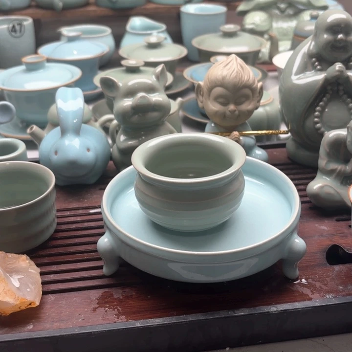 留**月微瑕钱袋子杯，容量100