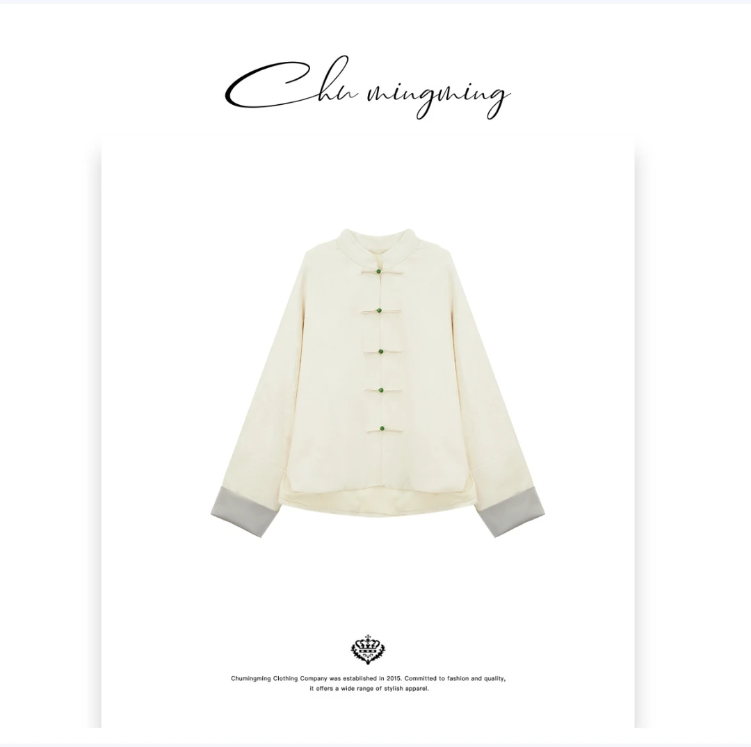 【CHU/2025SSNEW】《玉笈》中式立领外套AAMU250340