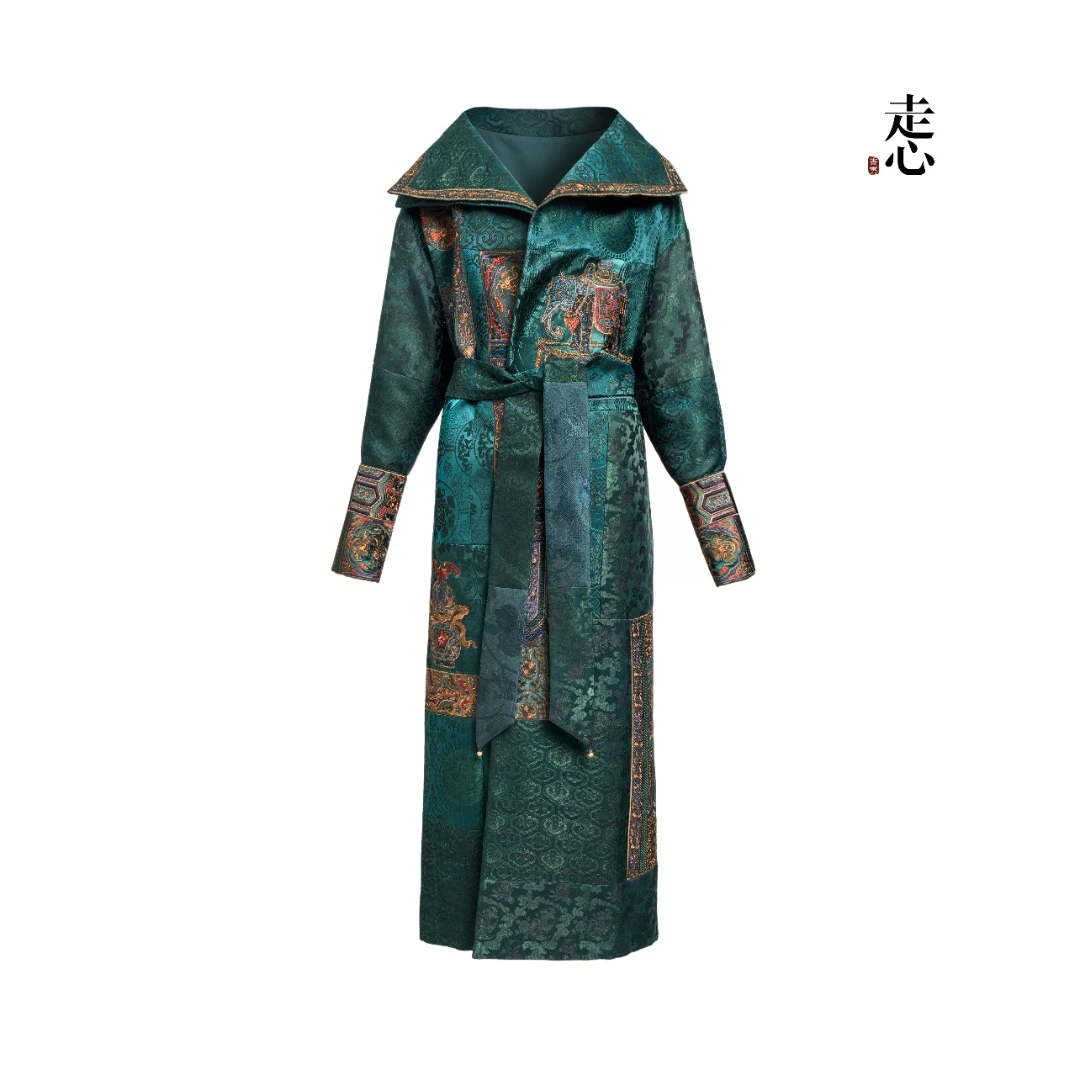 【走心非遗】珐琅彩 大衣25ZX9262