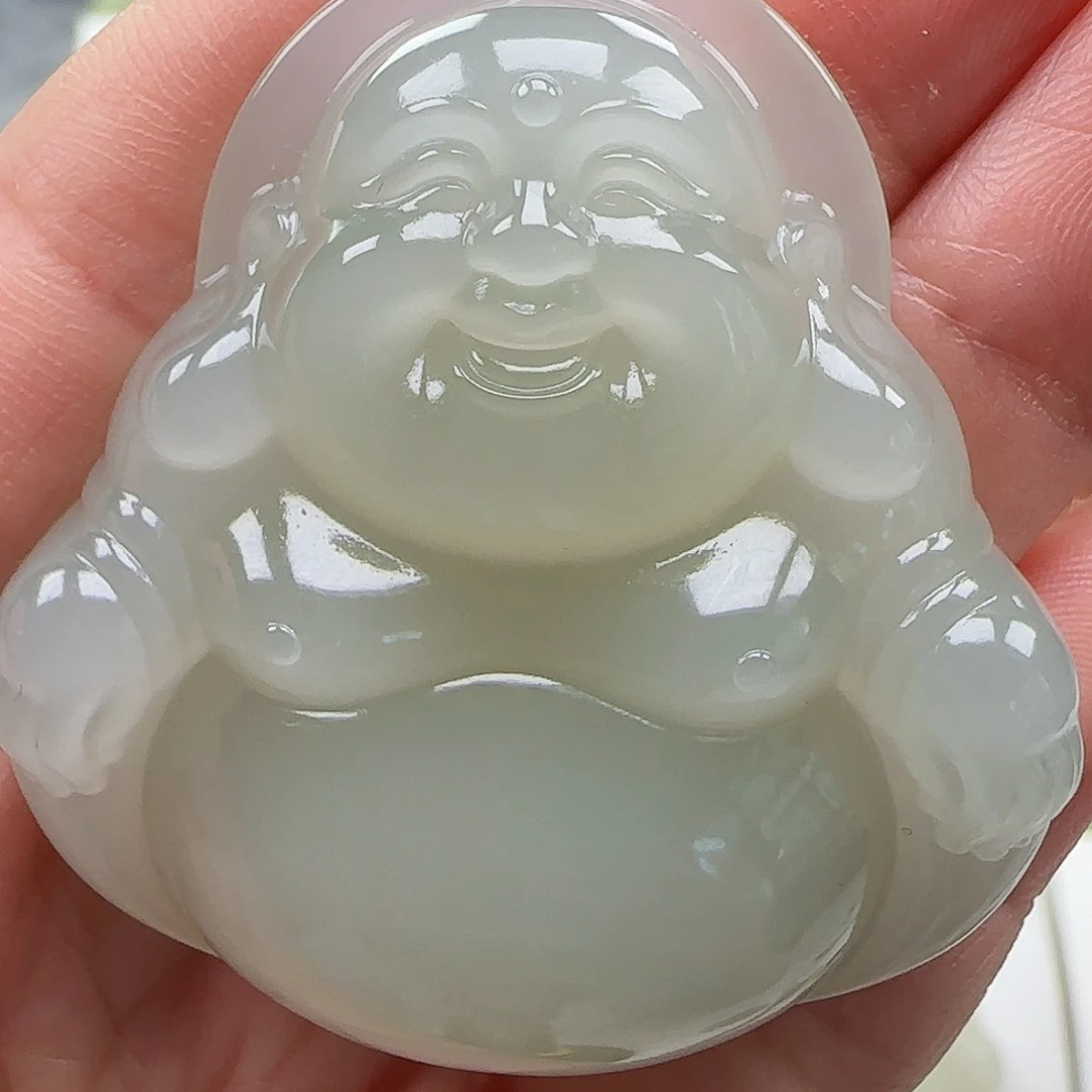 倾***光和田玉未镶嵌颈饰