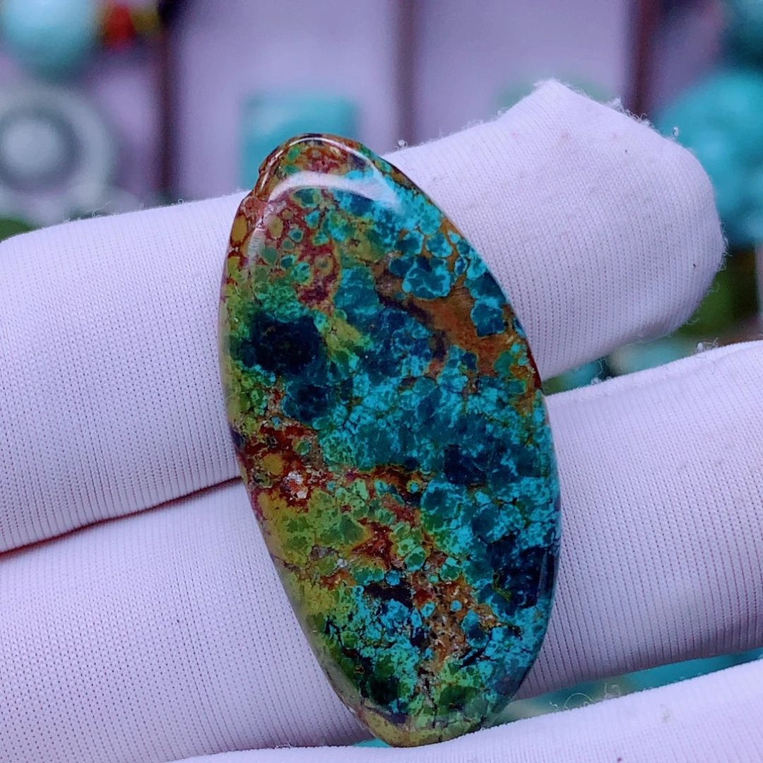 绿松石未镶嵌原矿绿松石