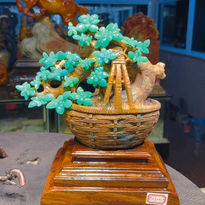开***心寿山石寿山石雕刻艺术品