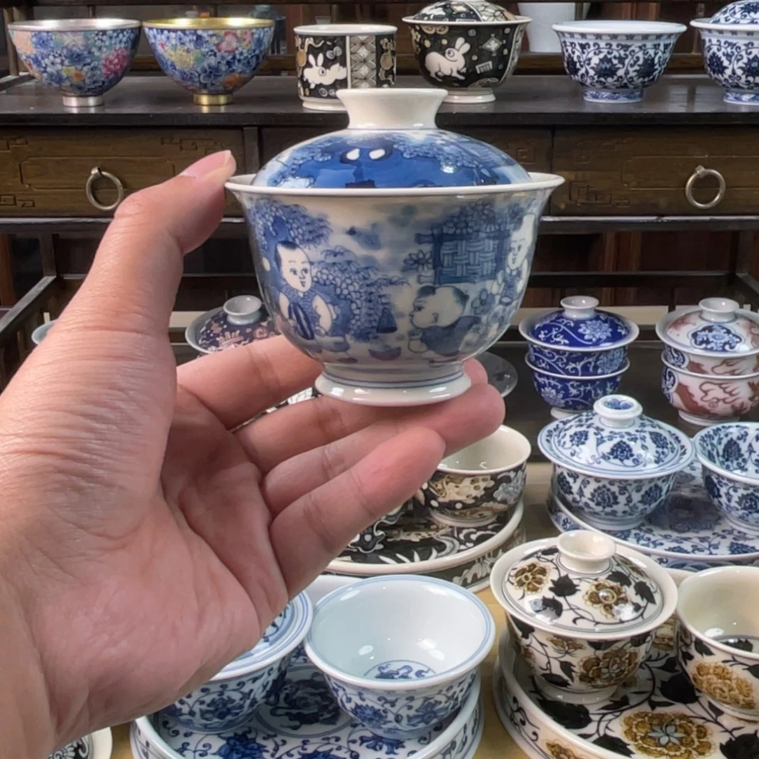 景德镇手工手绘茶具