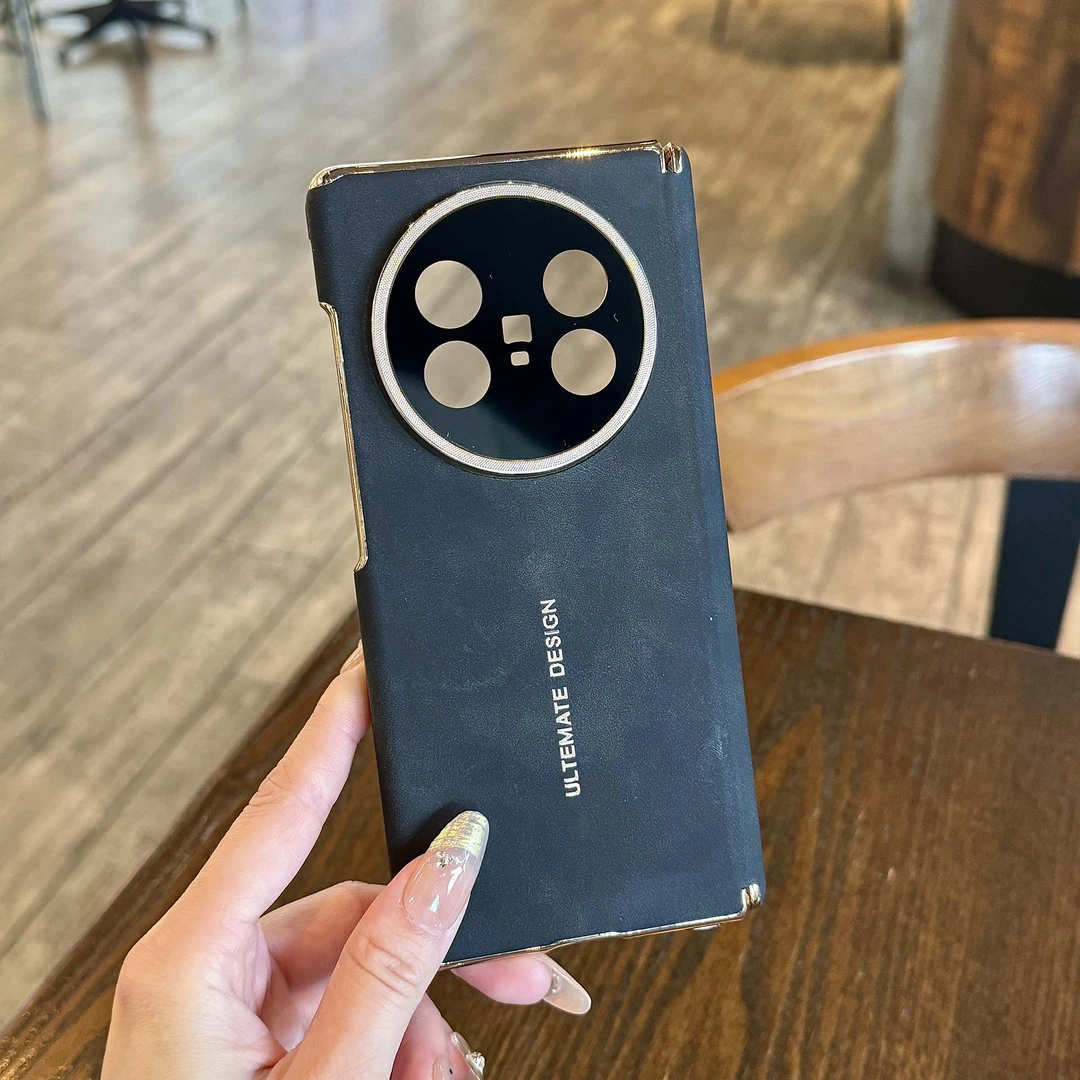 轻奢羊巴皮纹适用vivoxfold5高级创意全包双中轴xfold5折叠手机壳