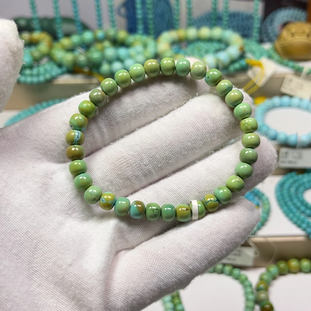 绿松石未镶嵌手链
